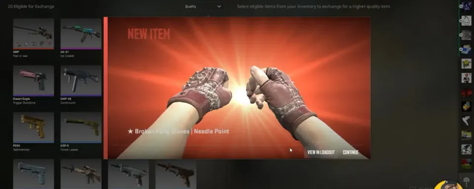 Máy Tính Chế Tạo Dao và Găng Tay CS2: Công Thức Cho Mọi Skin