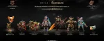 Todos os sets e o porquinho de estimação do crossover Dota 2 com Monster Hunter