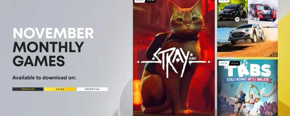 PlayStation Plus в ноябре 2025: GTA V, Pacific Drive и Stray