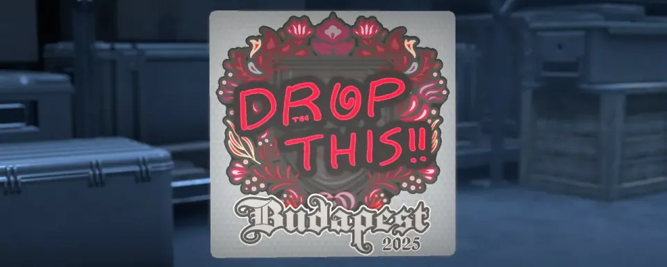 Najlepsze naklejki graczy z CS2 Budapest Major