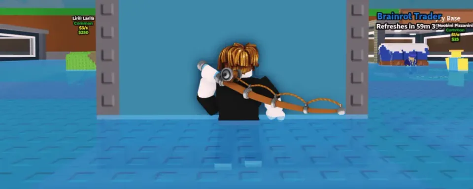 Toutes les cannes à pêche dans Steal a Brainrot