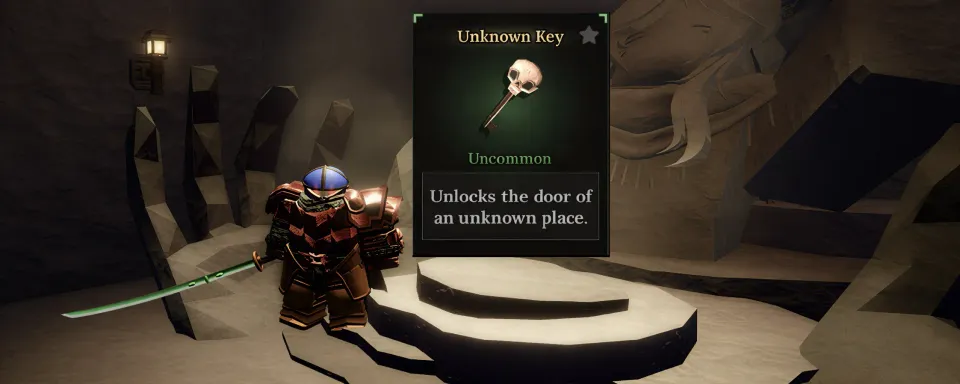 How to Use the Unknown Key in The Forge
