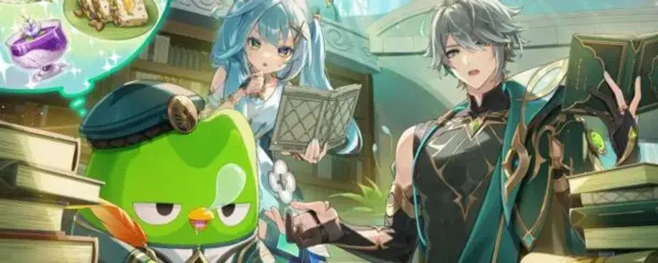 Genshin Impact dan Duolingo Lancar Kerjasama Terhad Dengan Ganjaran Eksklusif