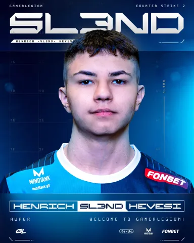 sl3nd rejoint le groupe GamerLegion 