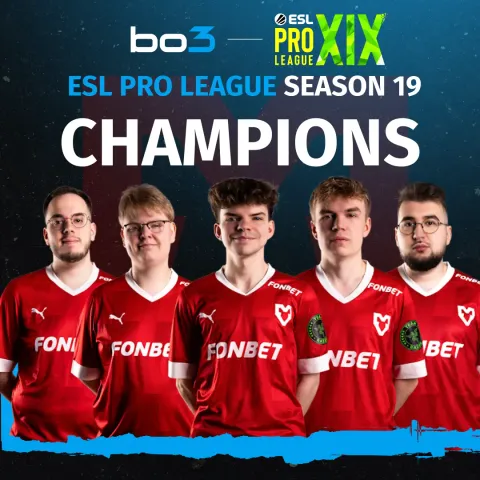 MOUZ выиграли ESL Pro League Season 19