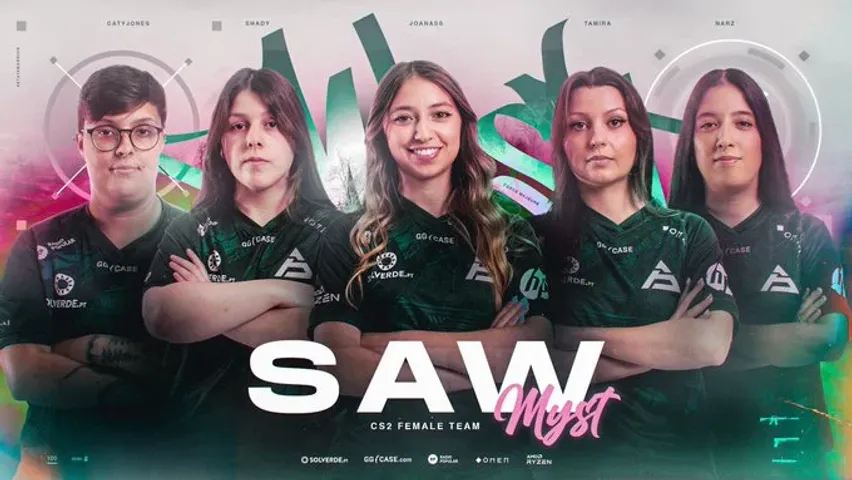 SAW lança a sua primeira equipa feminina, SAW MYST