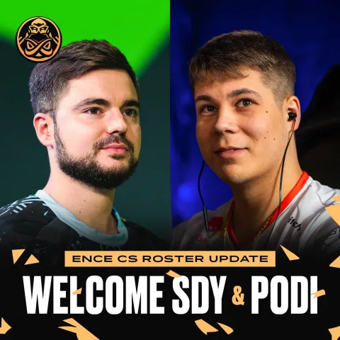 sdy and podi joined the ENCE team