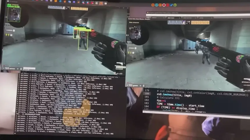 O youtuber e programador Howdy Ho desenvolveu uma rede neural que funciona como um cheat para o CS2