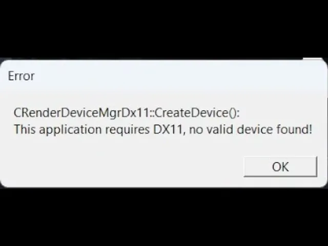 Comment corriger l'erreur "This application requires DX11" dans CS2