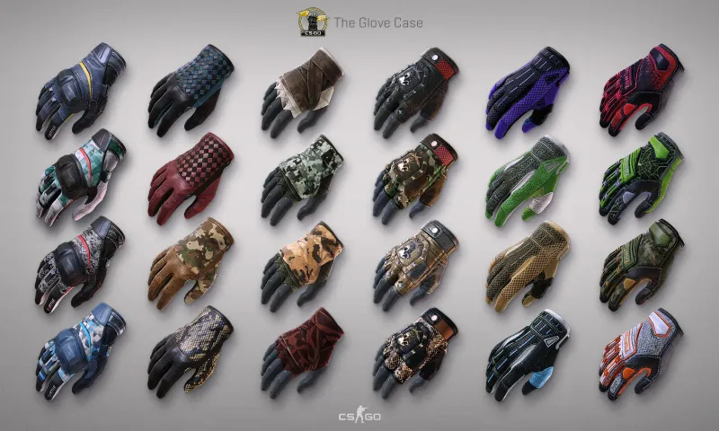 La communauté CS2 est enthousiasmée par les nouveaux concepts de gants colorés de Gemsri Gregory