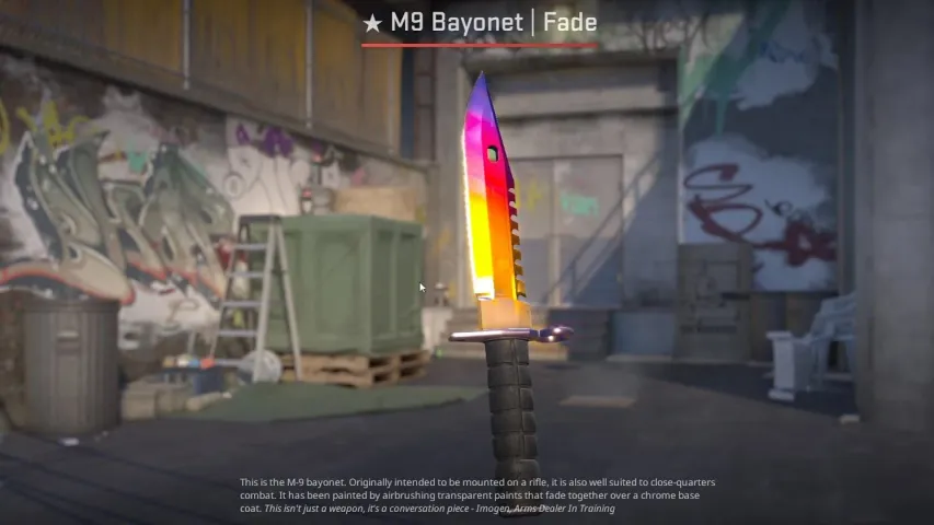 ★ M9 Bayonet Fade