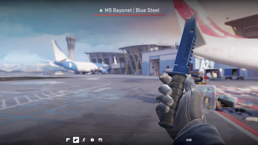 Køb ★ M9 Bayonet | Blue Steel