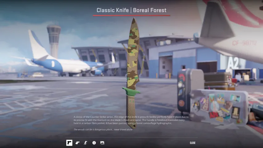 ★ Classic Knife Boreal Forest