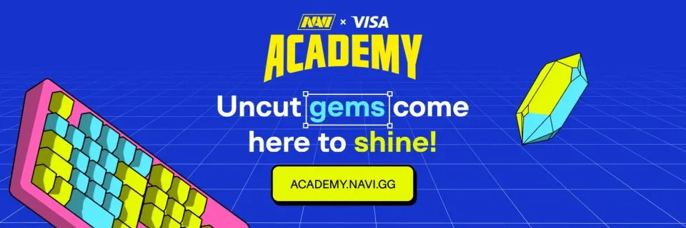 A NAVI juntamente com a Visa lançou uma nova academia sobre o CS2