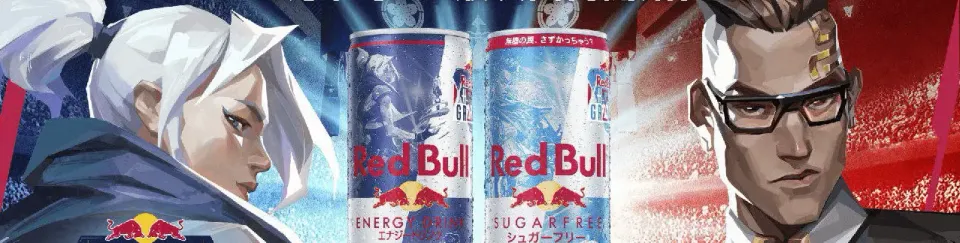 Red Bull запускає лімітовану серію енергетичних напоїв з персонажами Valorant