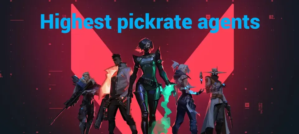 Valorant agents with the highest pick rate after patch 9.0
