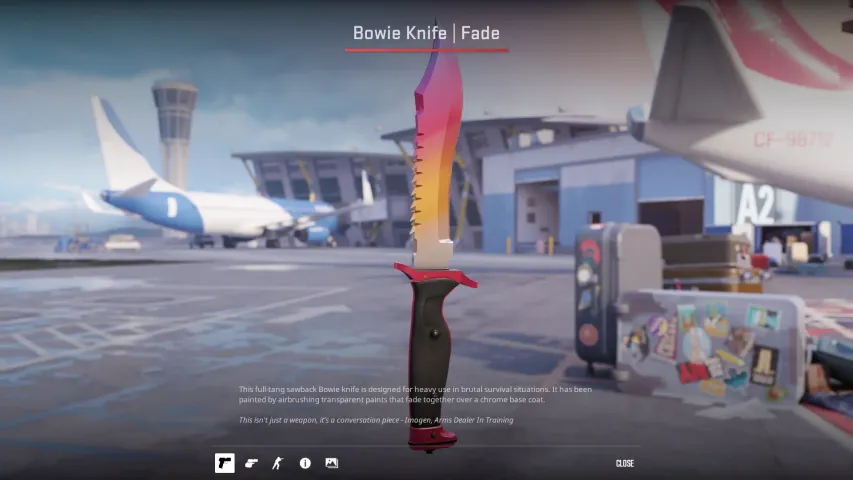 ★ Bowie Knife Fade