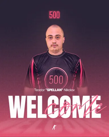 A Team 500 contratou um novo capitão para a sua equipa CS2