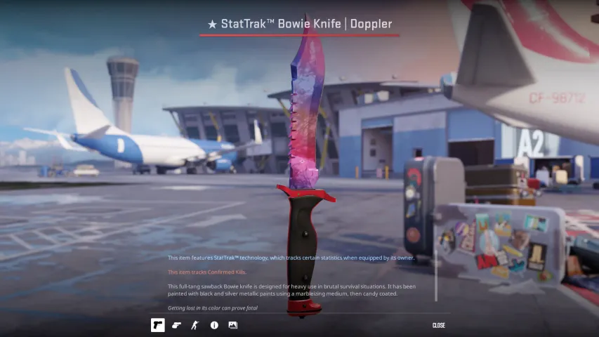 ★ Bowie Knife Doppler Phase 1