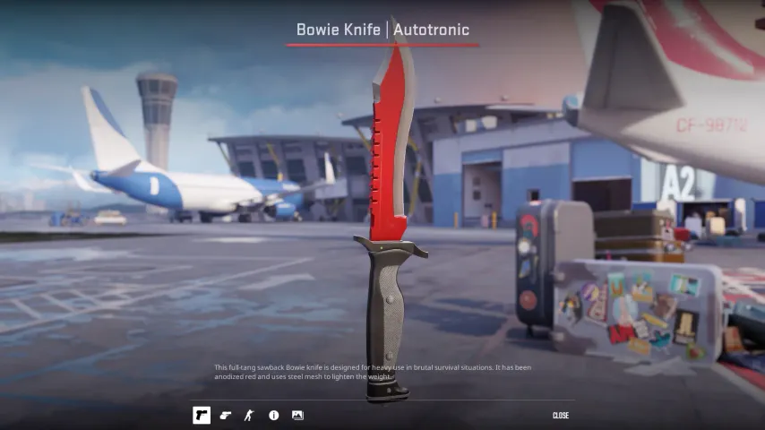 ★ Bowie Knife Autotronic