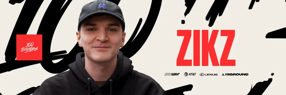 Zikz extends contract with 100 Thieves and will remain head coach until 2027