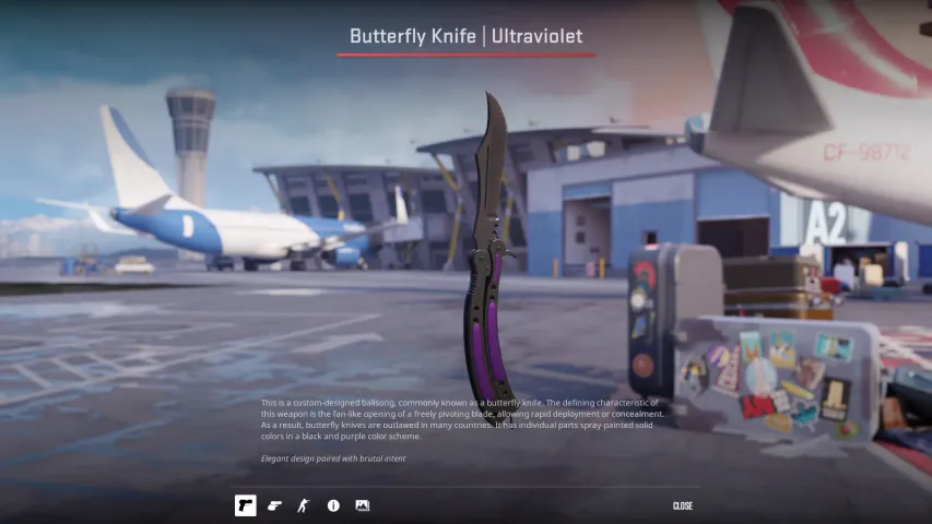 ★ Butterfly Knife Ultraviolet