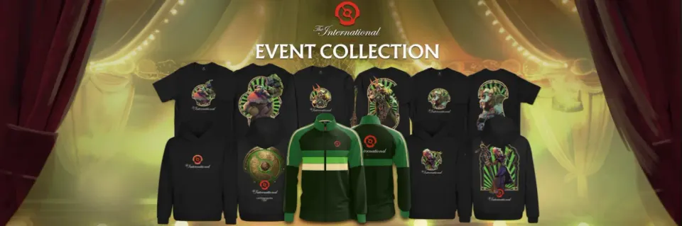 Valve released a collection of merch for The International 2024