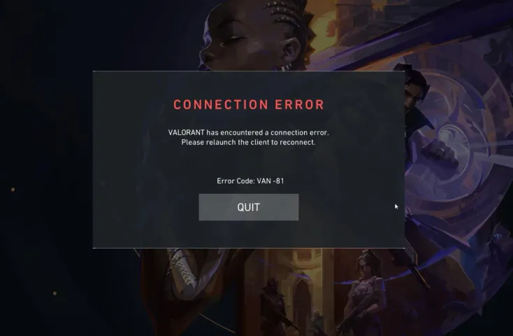 ¿Qué es el error VAN 81 de Valorant y cómo solucionarlo?