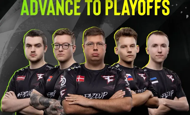 A FaZe chegou aos playoffs da ESL Pro League Season 20