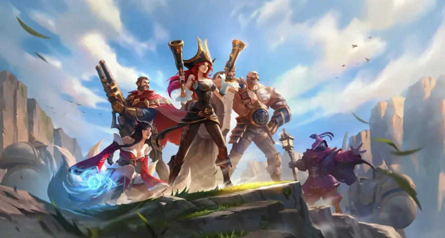 Updating the visual efects of champions in League of legends