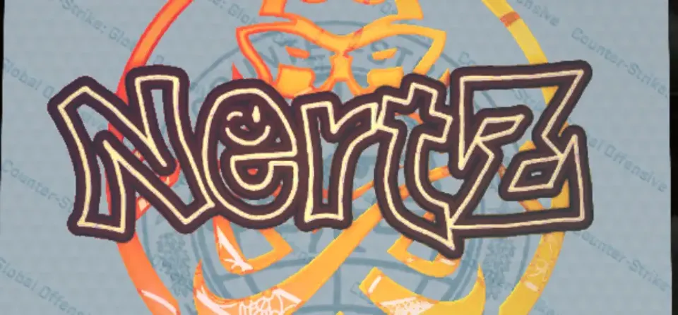 The Twitter account signed the picture with the Nertz sticker with the letter Z: the player assured that he was not involved in politics
