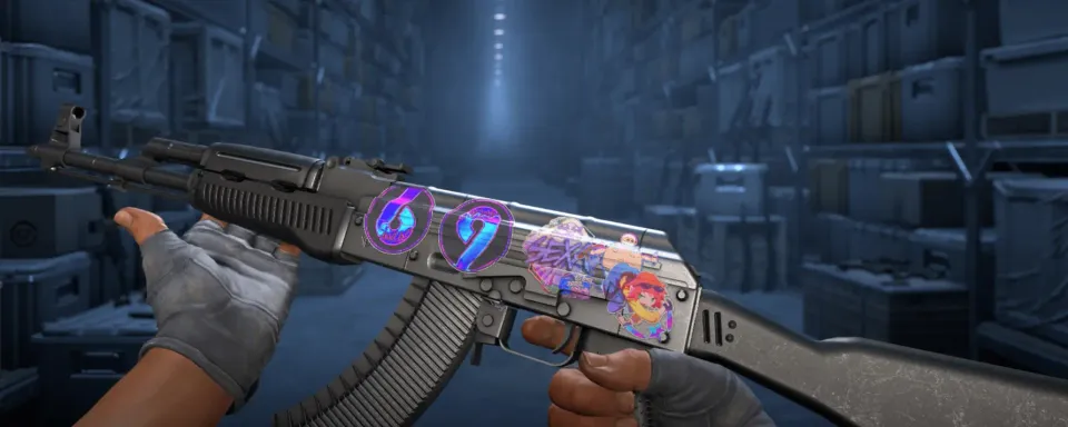 CS2ステッカーでアルファベットを作成：ニックネームを作ろう