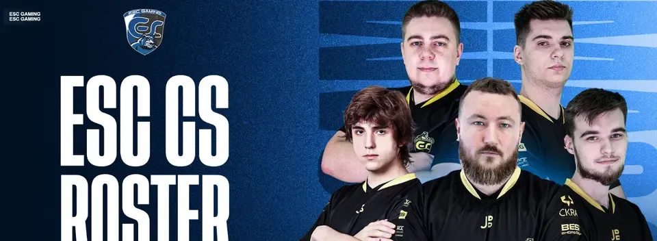 ESC Gaming has presented a fully Ukrainian CS:GO roster