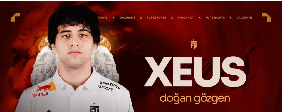 xeus becomes the first and only addition to FUT Esports' VALORANT Roster for VCT 2025