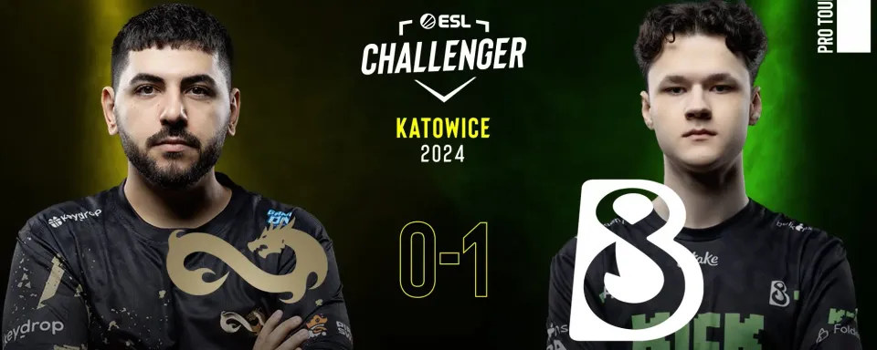 B8 one step closer to the playoffs after defeating Eternal Fire at ESL Challenger Katowice 2024