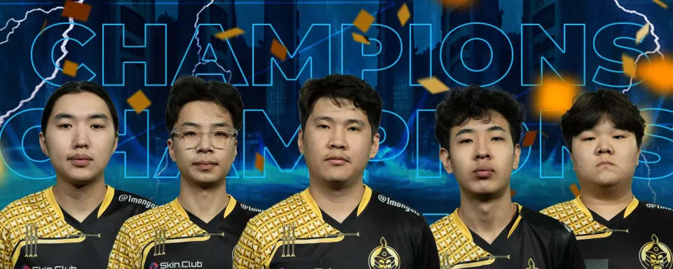 The MongolZ se coronan campeones del Thunderpick World Championship 2024