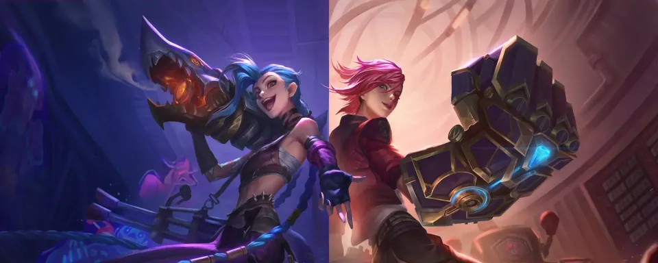 Riot Games announced a new "Arcane" skin series for the second season of the show