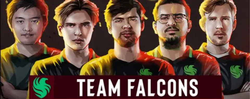 Team Falcons — campeões da DreamLeague Season 24