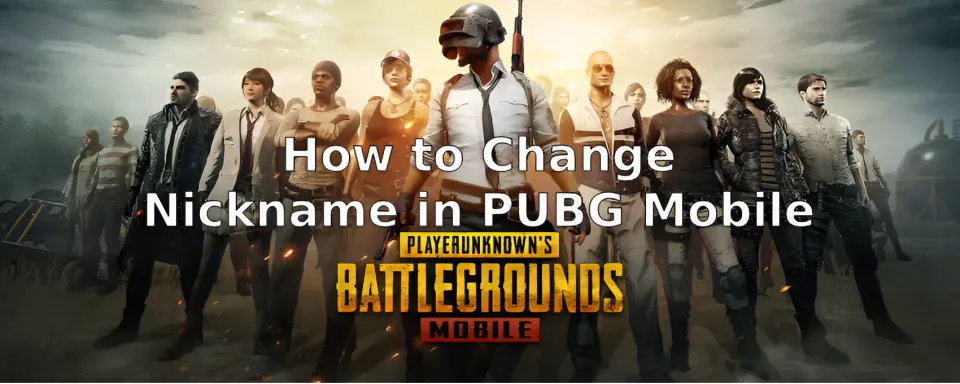 Wie man den Namen in PUBG Mobile ändert