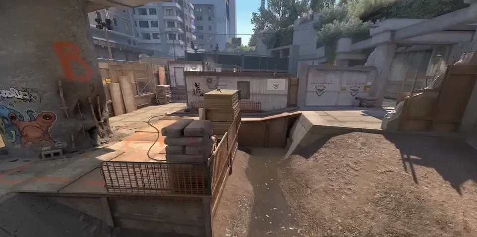 Overpass in CS2 - killer of weak computers