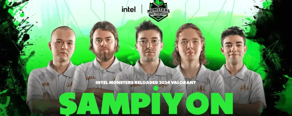 Nova equipe de esports da BBL vence Intel Monsters Reloaded 2024