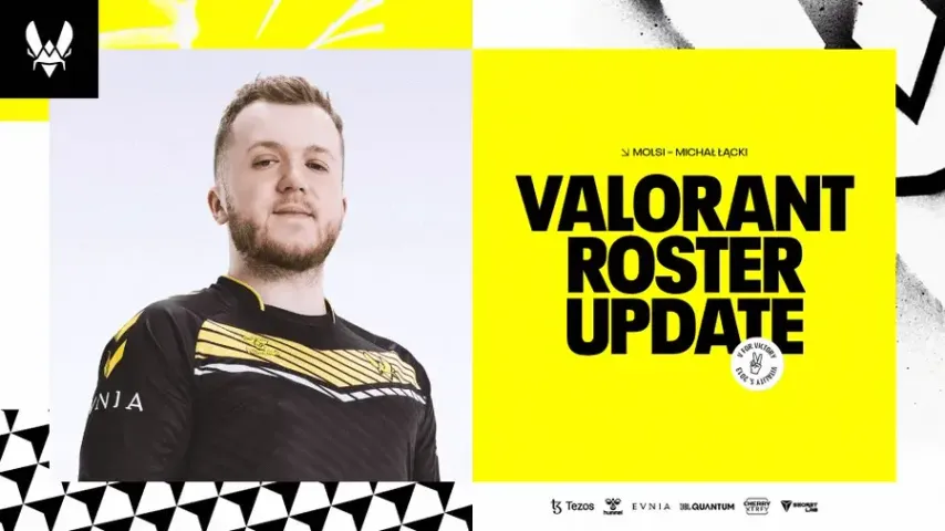 Team Vitality розлучилась з MOLSI - хто замінить його?