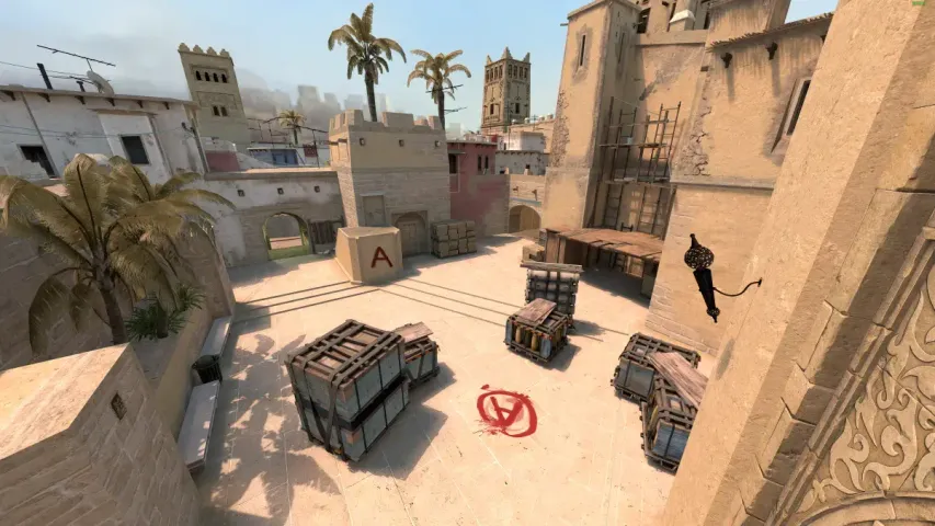 Mirage is the most popular map in CS2