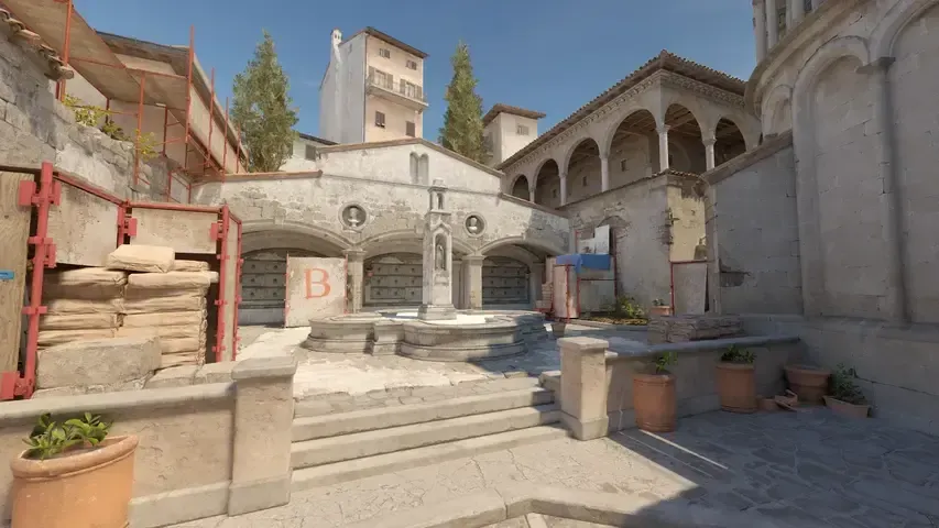 On Inferno in CS2, you can plant the bomb in the water